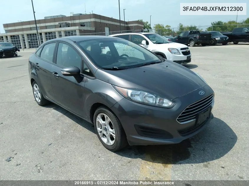 3FADP4BJXFM212300 2015 Ford Fiesta Se