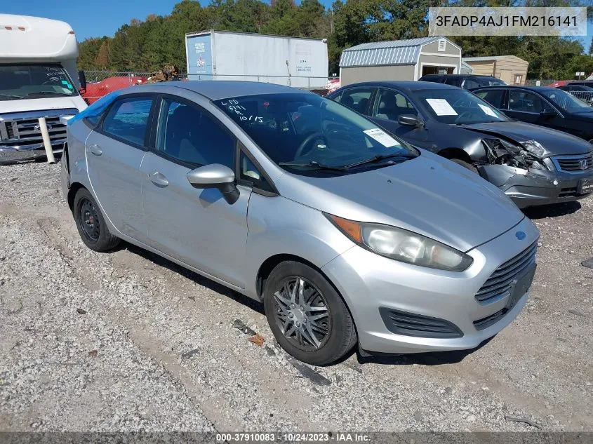 3FADP4AJ1FM216141 2015 Ford Fiesta S