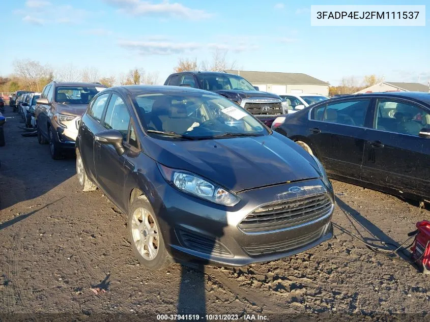 3FADP4EJ2FM111537 2015 Ford Fiesta Se