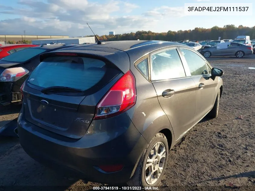 3FADP4EJ2FM111537 2015 Ford Fiesta Se