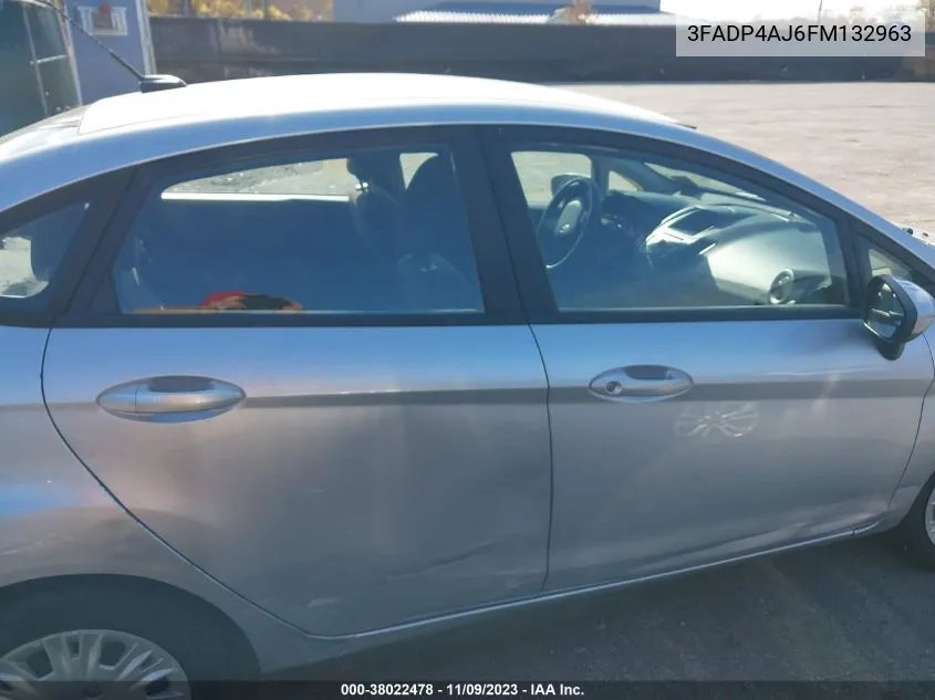 3FADP4AJ6FM132963 2015 Ford Fiesta S