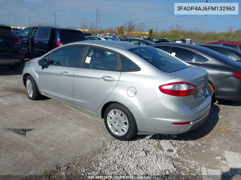 3FADP4AJ6FM132963 2015 Ford Fiesta S