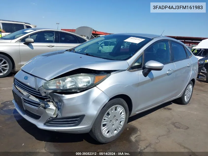 3FADP4AJ3FM161983 2015 Ford Fiesta S