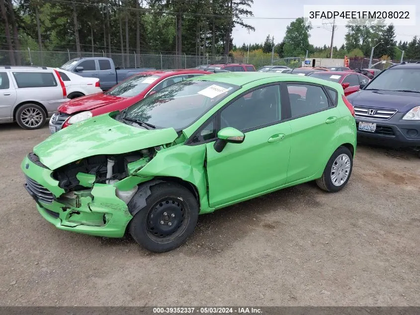 3FADP4EE1FM208022 2015 Ford Fiesta Se