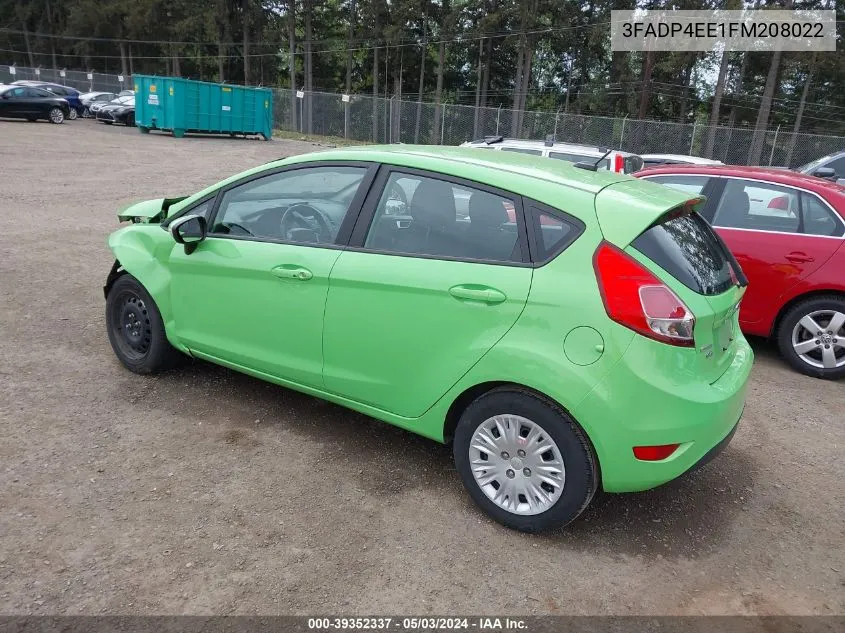 3FADP4EE1FM208022 2015 Ford Fiesta Se