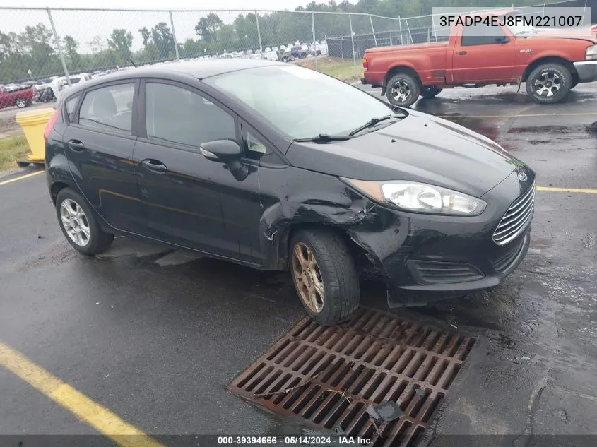 3FADP4EJ8FM221007 2015 Ford Fiesta Se