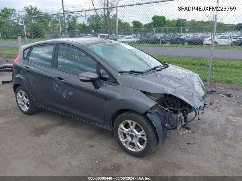 3FADP4EJXFM223759 2015 Ford Fiesta Se