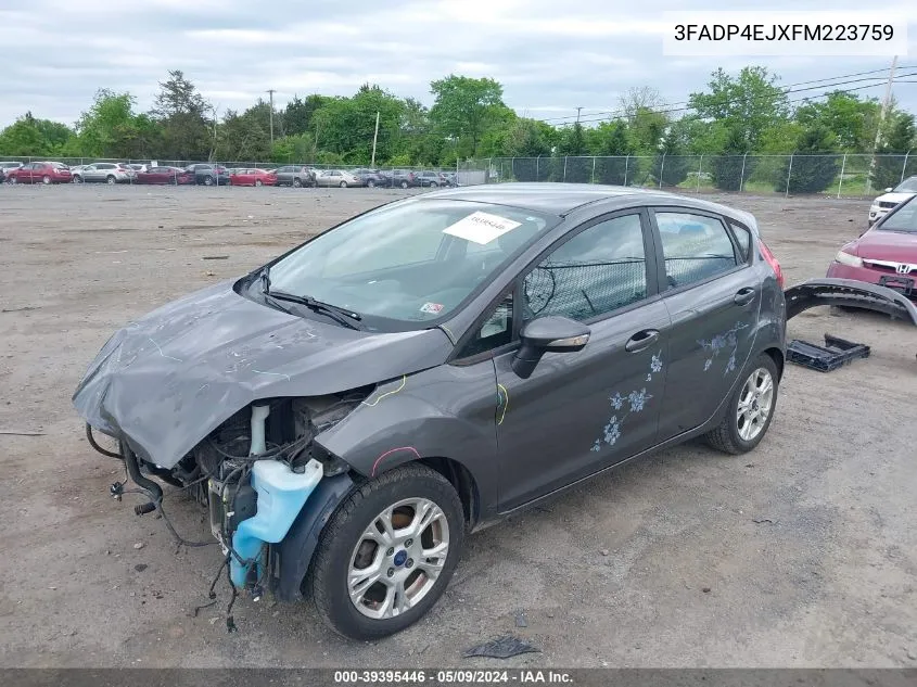 3FADP4EJXFM223759 2015 Ford Fiesta Se