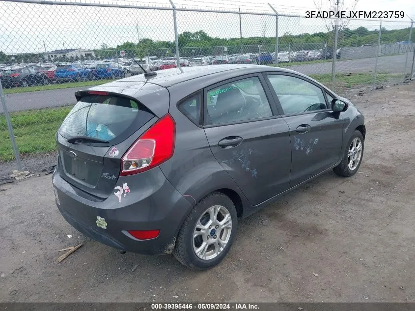 3FADP4EJXFM223759 2015 Ford Fiesta Se