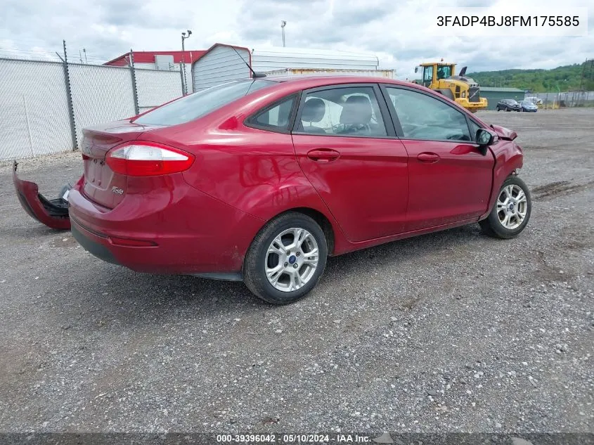 3FADP4BJ8FM175585 2015 Ford Fiesta Se