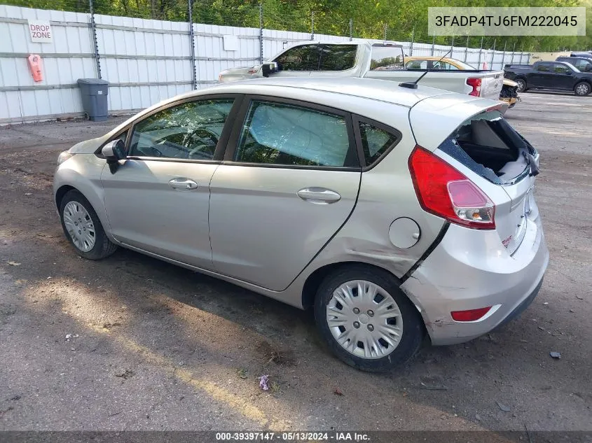 3FADP4TJ6FM222045 2015 Ford Fiesta S