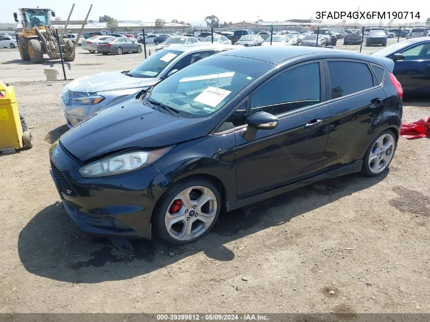 3FADP4GX6FM190714 2015 Ford Fiesta St