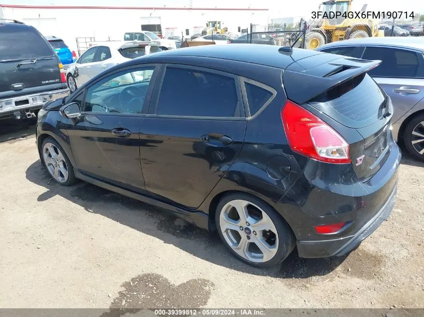 3FADP4GX6FM190714 2015 Ford Fiesta St