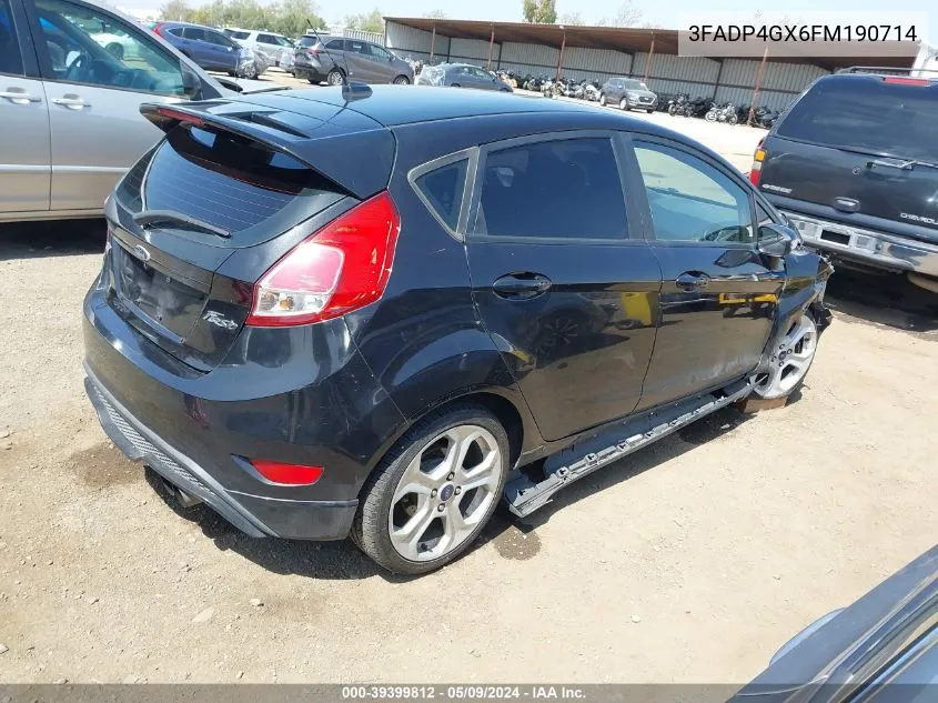 3FADP4GX6FM190714 2015 Ford Fiesta St