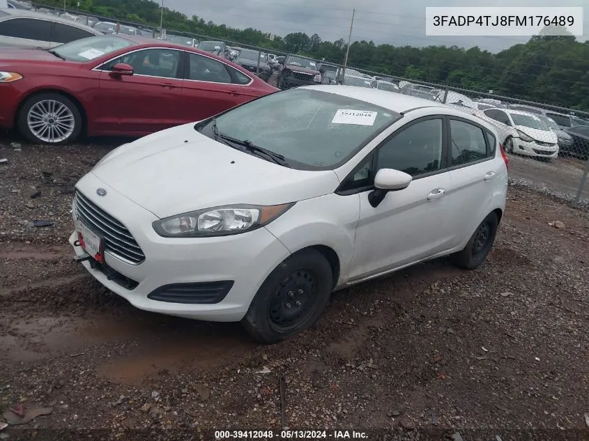 2015 Ford Fiesta S VIN: 3FADP4TJ8FM176489 Lot: 39412048