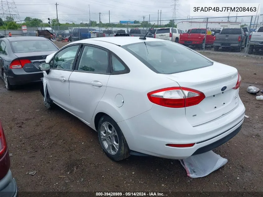 3FADP4BJ7FM208463 2015 Ford Fiesta Se