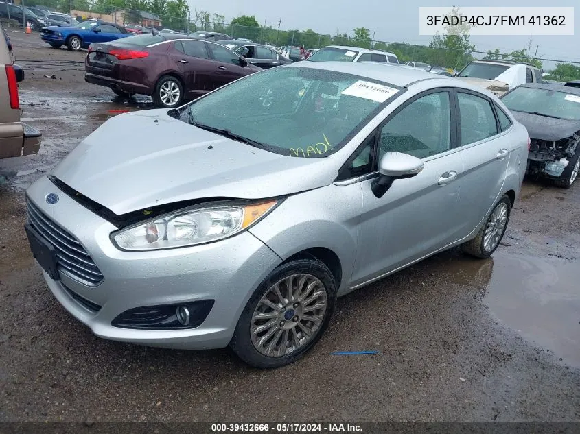 3FADP4CJ7FM141362 2015 Ford Fiesta Titanium