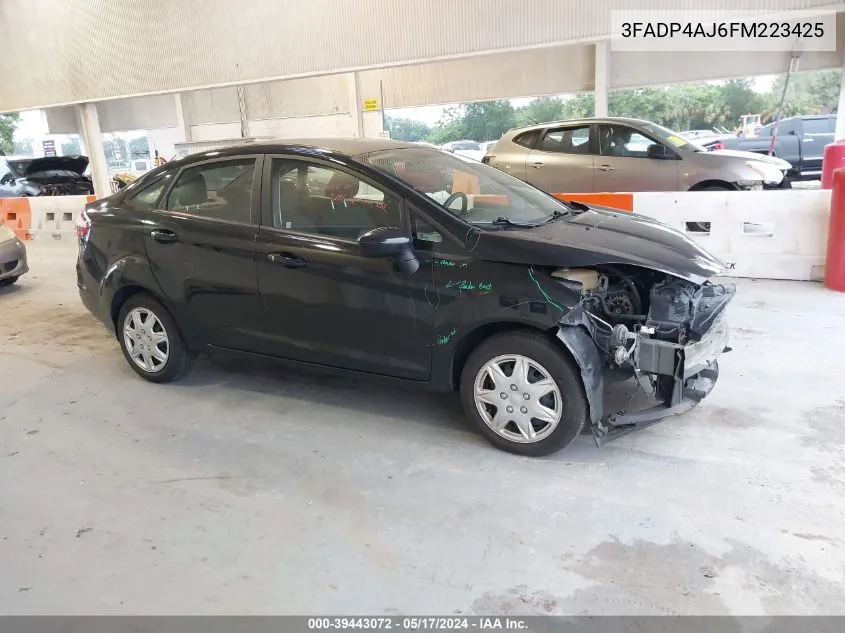 3FADP4AJ6FM223425 2015 Ford Fiesta S