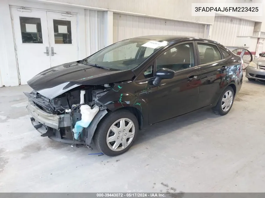 3FADP4AJ6FM223425 2015 Ford Fiesta S