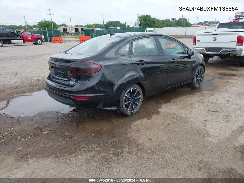 3FADP4BJXFM135864 2015 Ford Fiesta Se