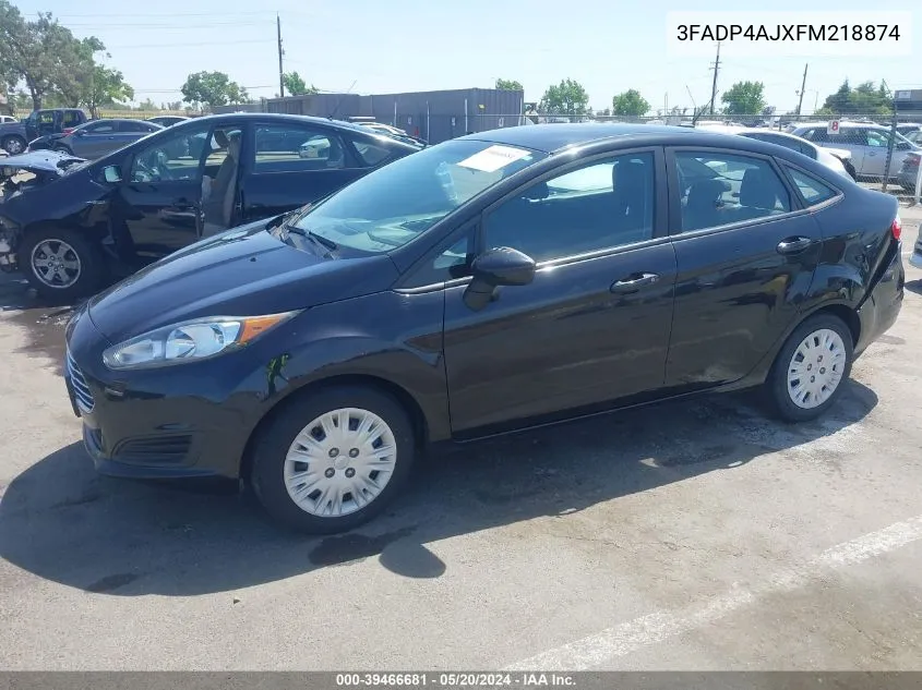 3FADP4AJXFM218874 2015 Ford Fiesta S