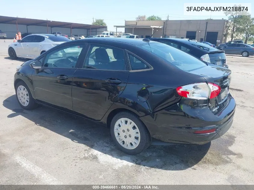 3FADP4AJXFM218874 2015 Ford Fiesta S