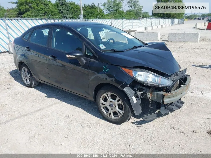 3FADP4BJ8FM195576 2015 Ford Fiesta Se