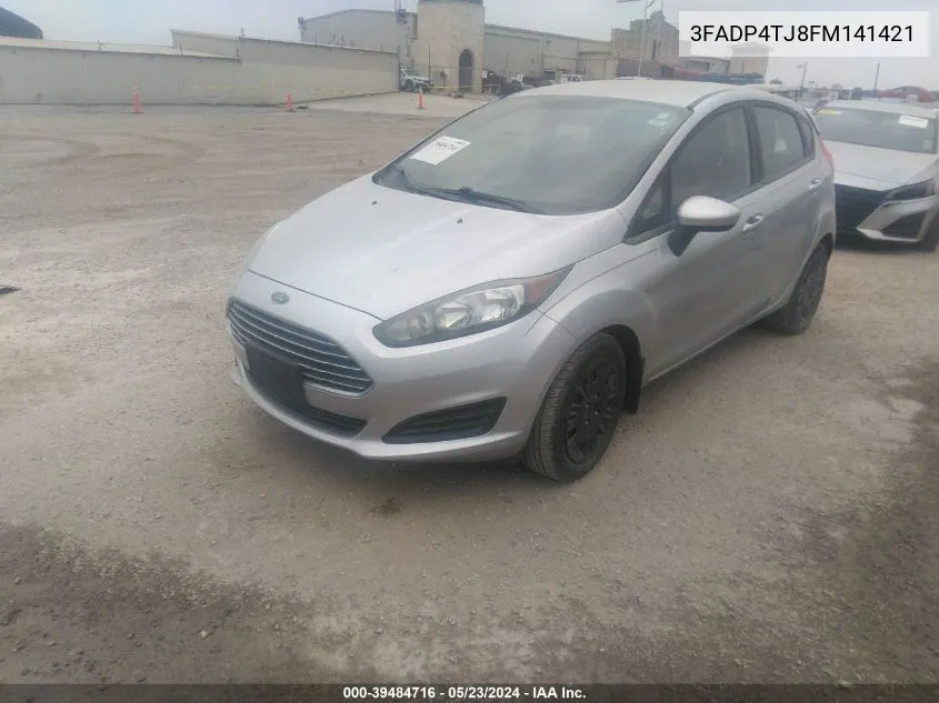 2015 Ford Fiesta S VIN: 3FADP4TJ8FM141421 Lot: 39484716