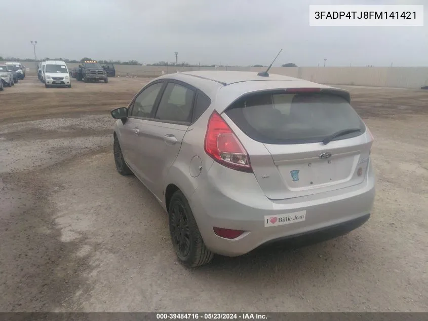 3FADP4TJ8FM141421 2015 Ford Fiesta S