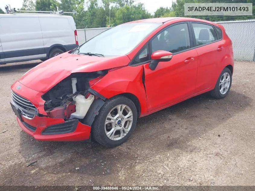 3FADP4EJ2FM101493 2015 Ford Fiesta Se