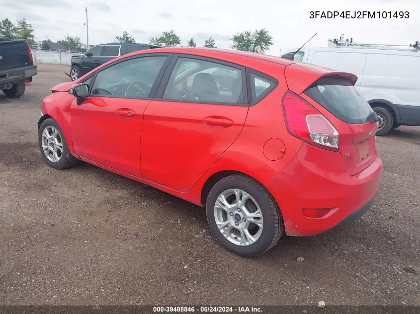 3FADP4EJ2FM101493 2015 Ford Fiesta Se