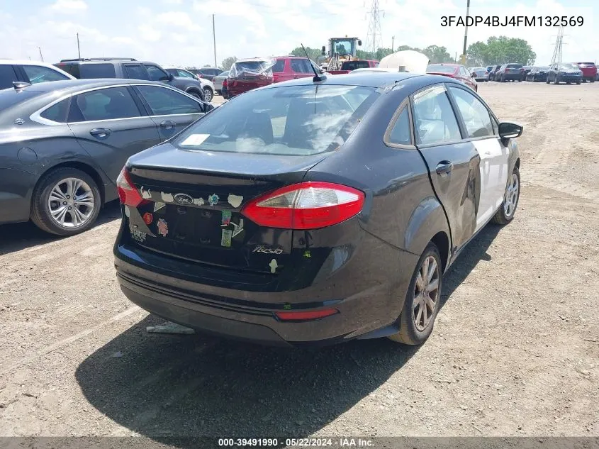 2015 Ford Fiesta Se VIN: 3FADP4BJ4FM132569 Lot: 39491990