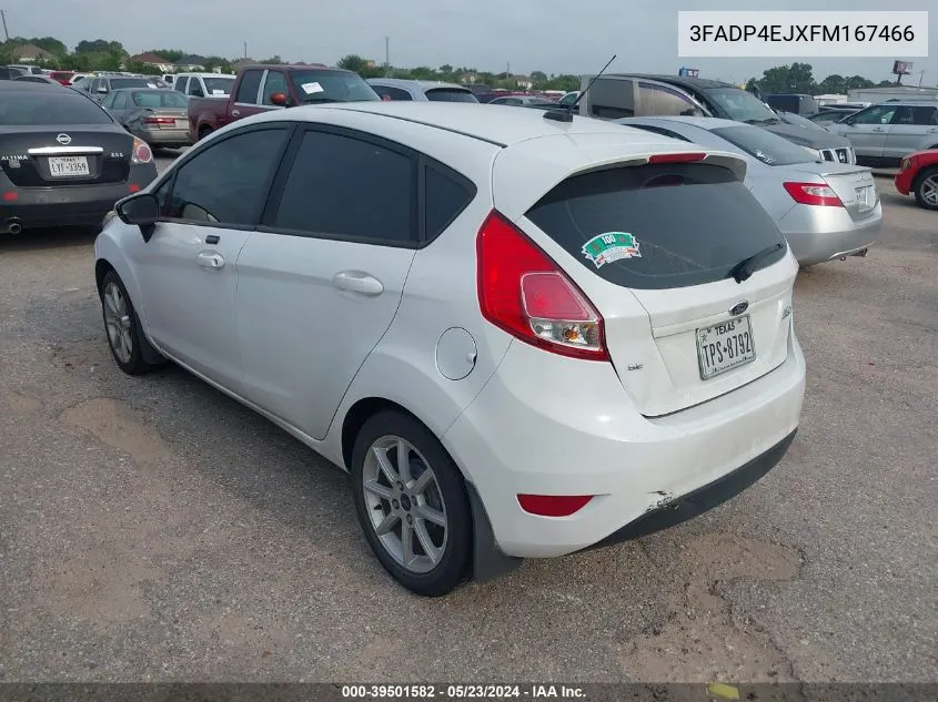 2015 Ford Fiesta Se VIN: 3FADP4EJXFM167466 Lot: 39501582