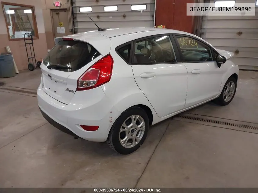 2015 Ford Fiesta Se VIN: 3FADP4EJ8FM199896 Lot: 39506724