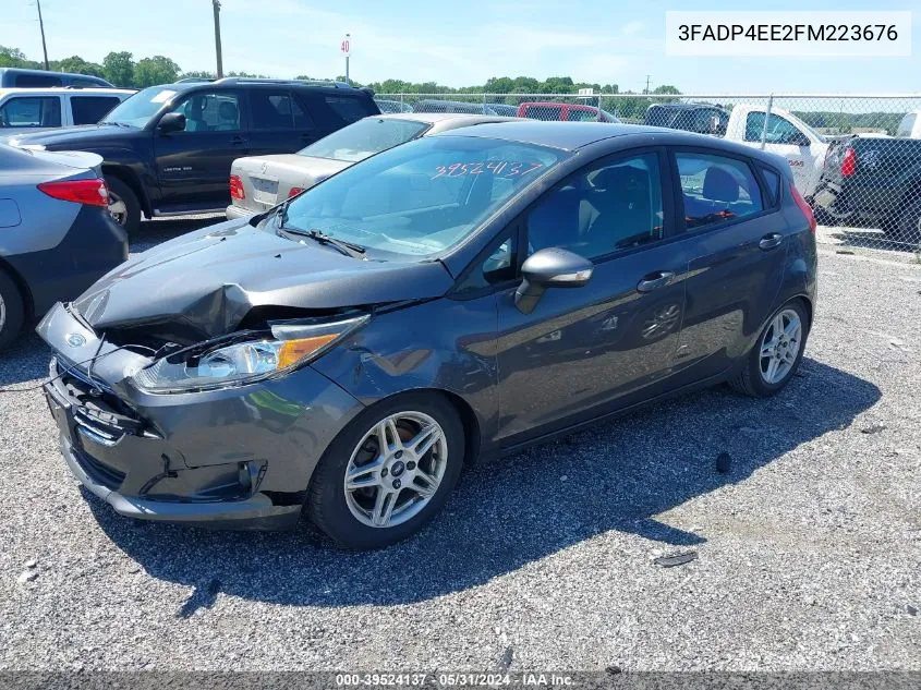 2015 Ford Fiesta Se VIN: 3FADP4EE2FM223676 Lot: 39524137