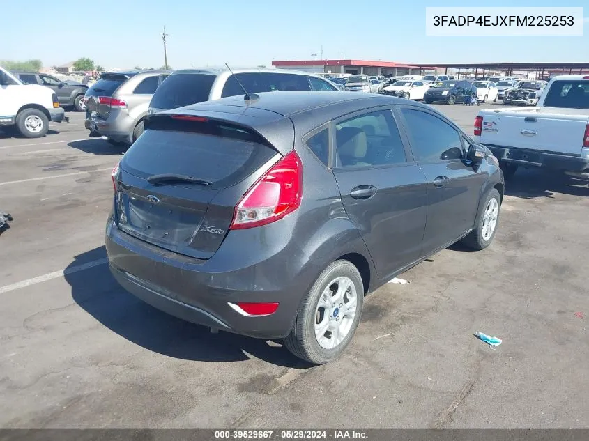 2015 Ford Fiesta Se VIN: 3FADP4EJXFM225253 Lot: 39529667