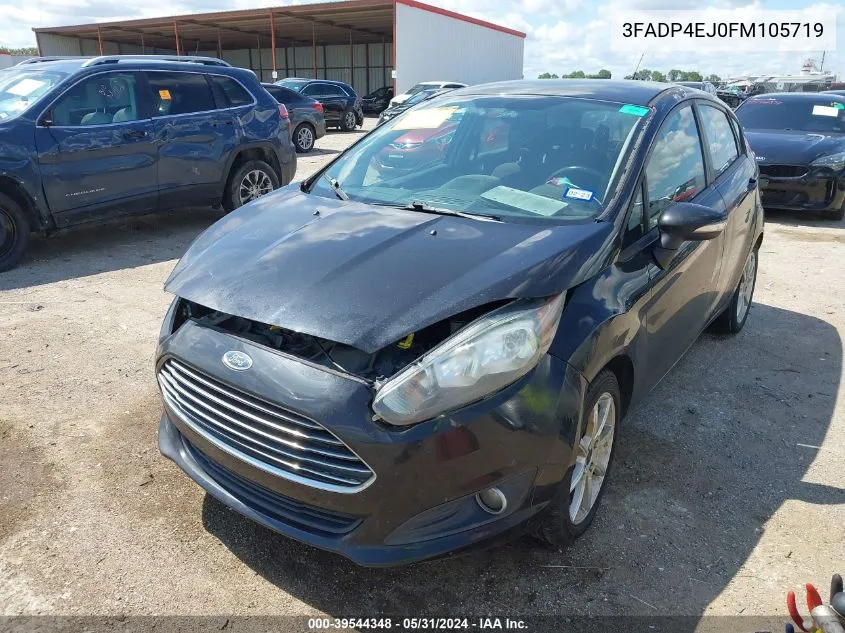 2015 Ford Fiesta Se VIN: 3FADP4EJ0FM105719 Lot: 39544348