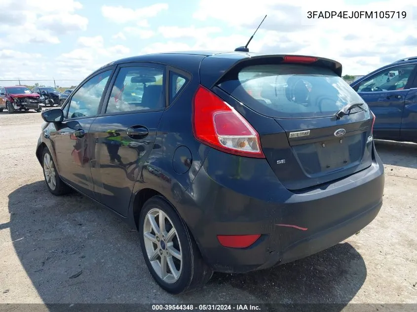 3FADP4EJ0FM105719 2015 Ford Fiesta Se