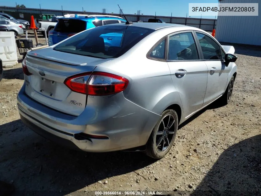 3FADP4BJ3FM220805 2015 Ford Fiesta Se