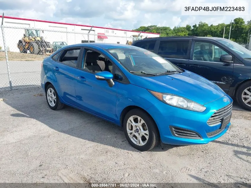 3FADP4BJ0FM223483 2015 Ford Fiesta Se