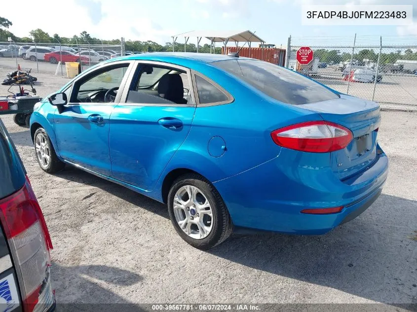 3FADP4BJ0FM223483 2015 Ford Fiesta Se