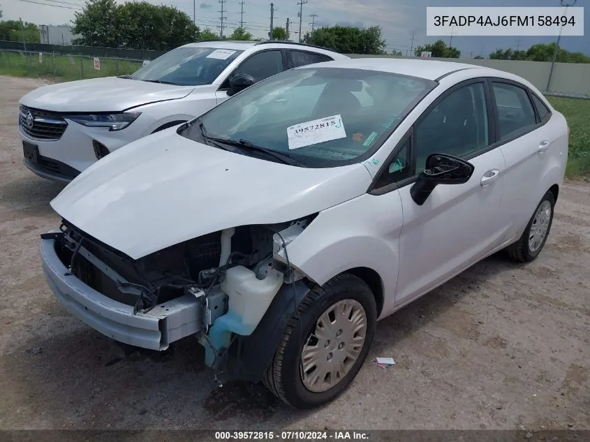 3FADP4AJ6FM158494 2015 Ford Fiesta S