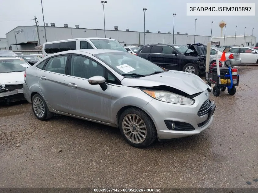 3FADP4CJ5FM205897 2015 Ford Fiesta Titanium