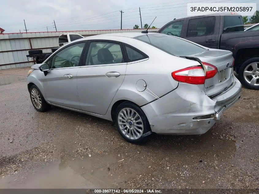 3FADP4CJ5FM205897 2015 Ford Fiesta Titanium