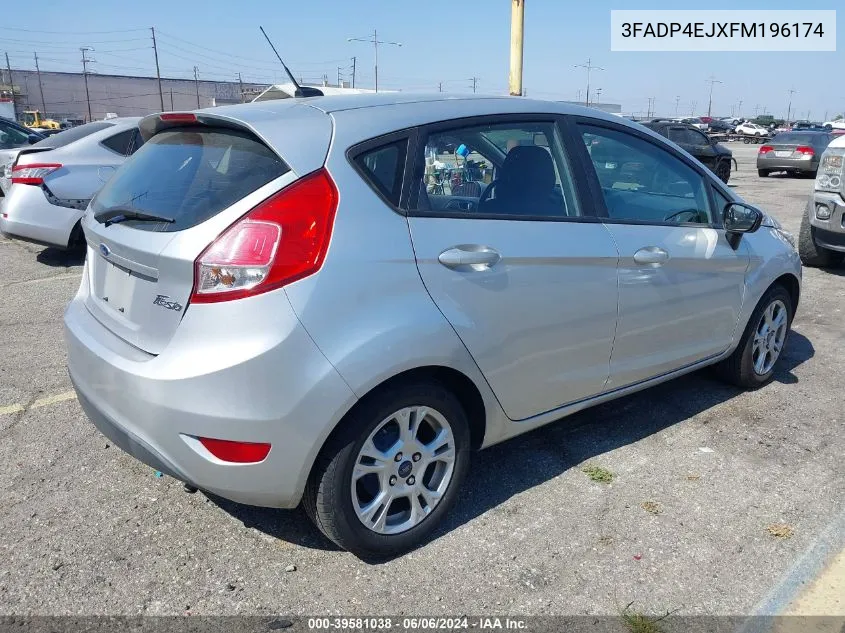 3FADP4EJXFM196174 2015 Ford Fiesta Se