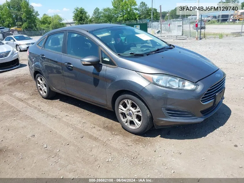 3FADP4BJ6FM129740 2015 Ford Fiesta Se