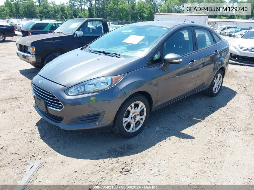 3FADP4BJ6FM129740 2015 Ford Fiesta Se