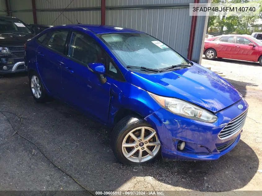 3FADP4BJ6FM140740 2015 Ford Fiesta Se