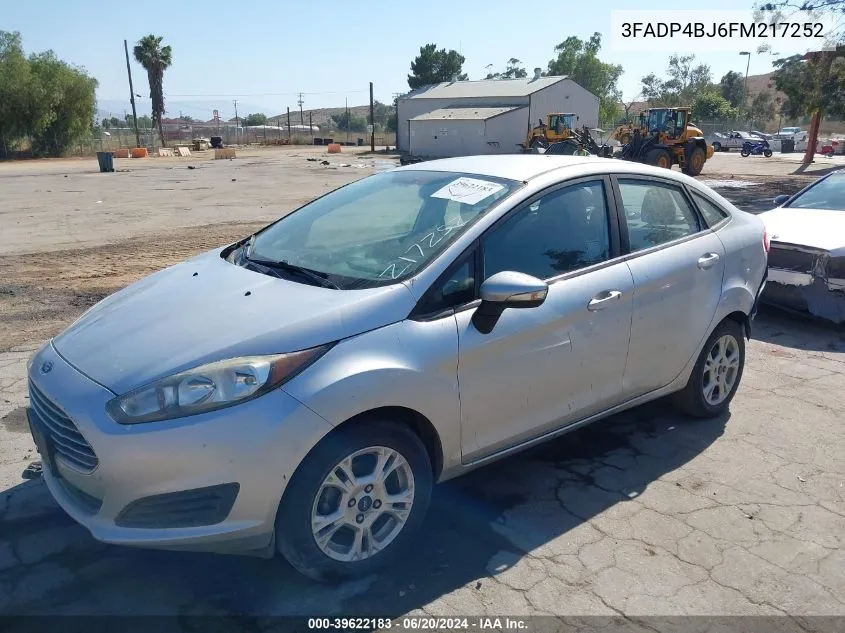 3FADP4BJ6FM217252 2015 Ford Fiesta Se