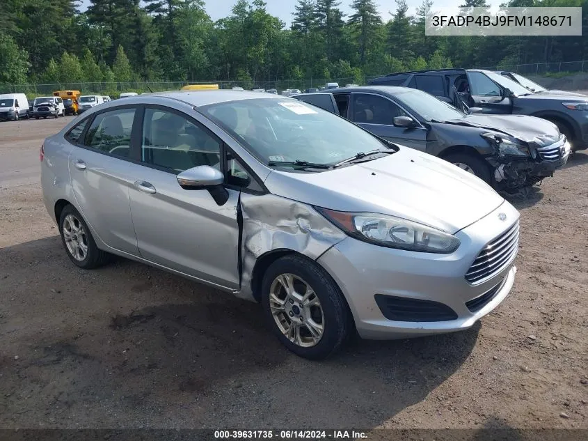 3FADP4BJ9FM148671 2015 Ford Fiesta Se